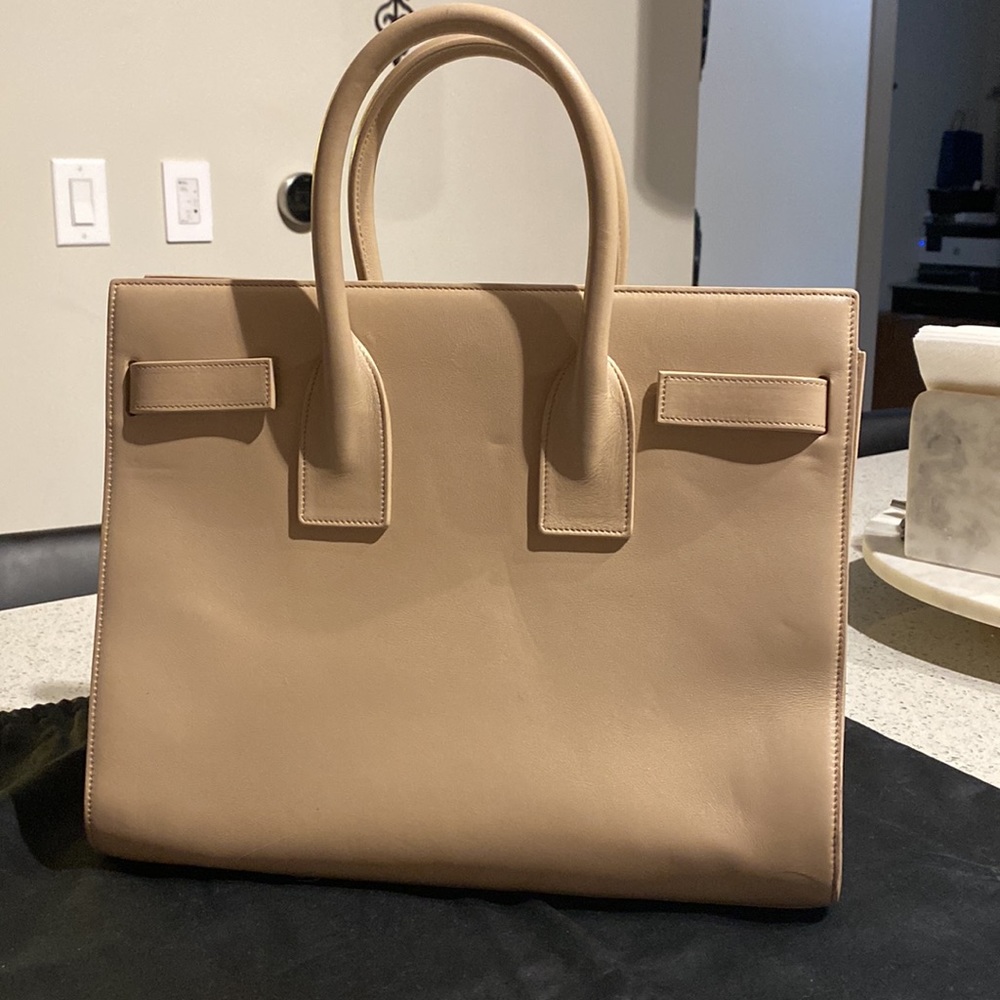 Nude Saint Laurent Sac De Jour - Picture 6 of 12
